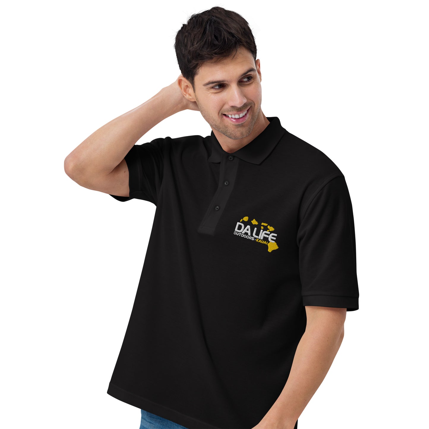 Da Life Men's Premium Polo