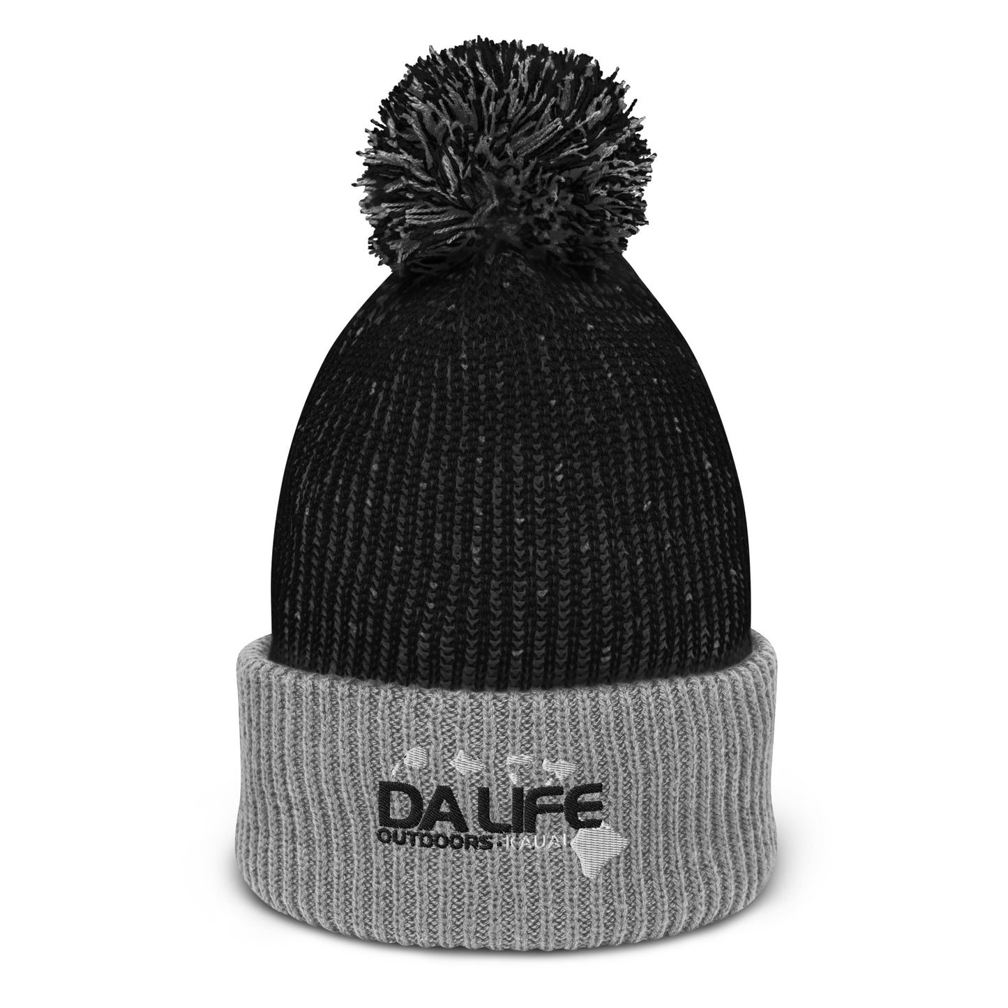 Da Life Pom-Pom Beanie