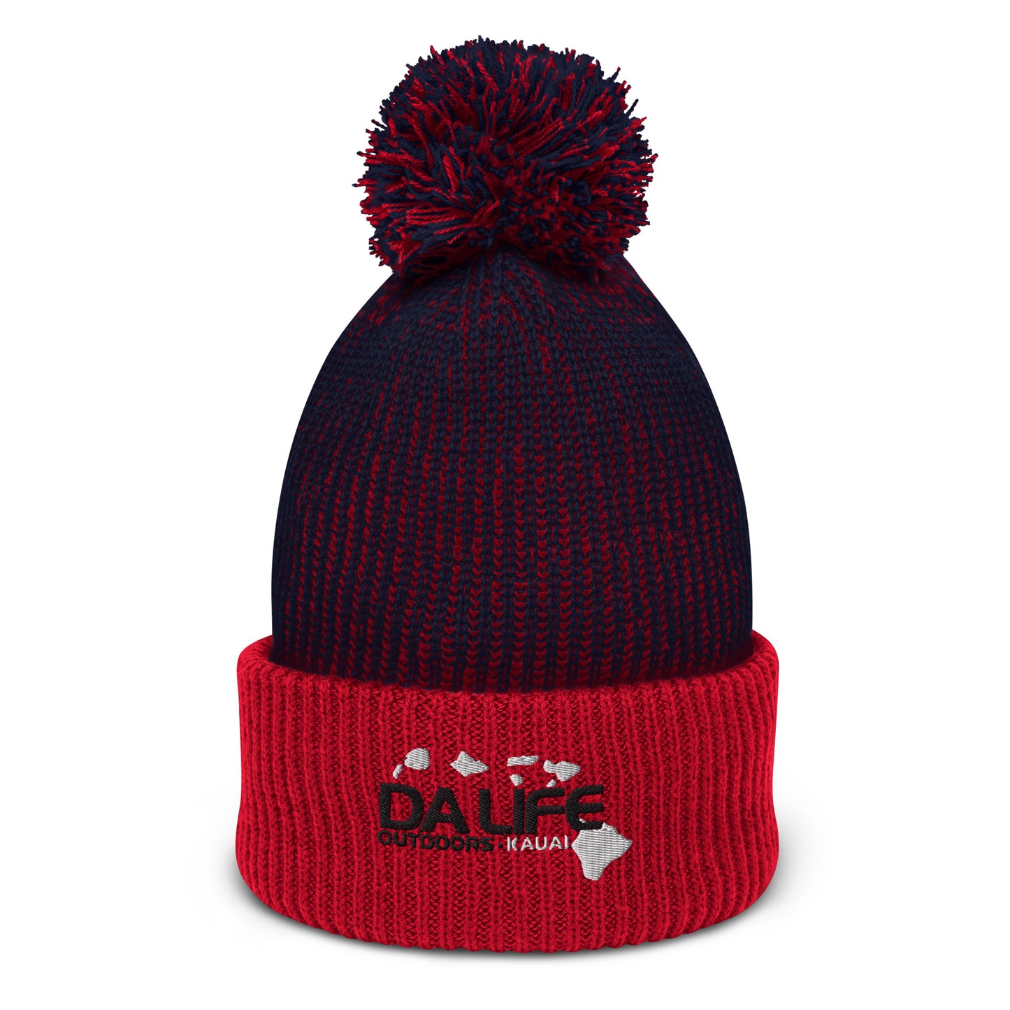 Da Life Pom-Pom Beanie