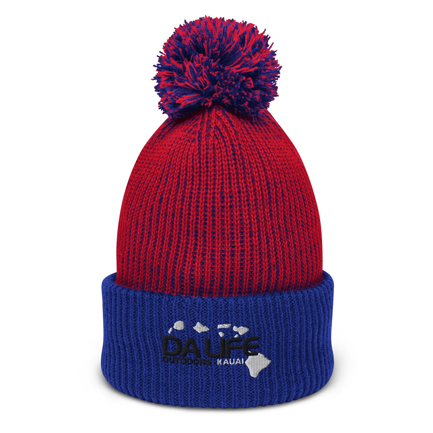 Da Life Pom-Pom Beanie