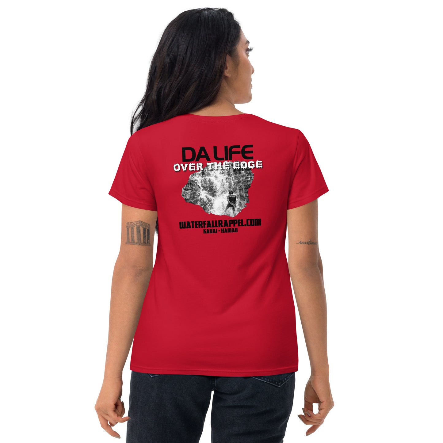 Waterfall Rappel Women's short sleeve t-shirt