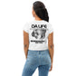 Waterfall Rappel Crop Tee