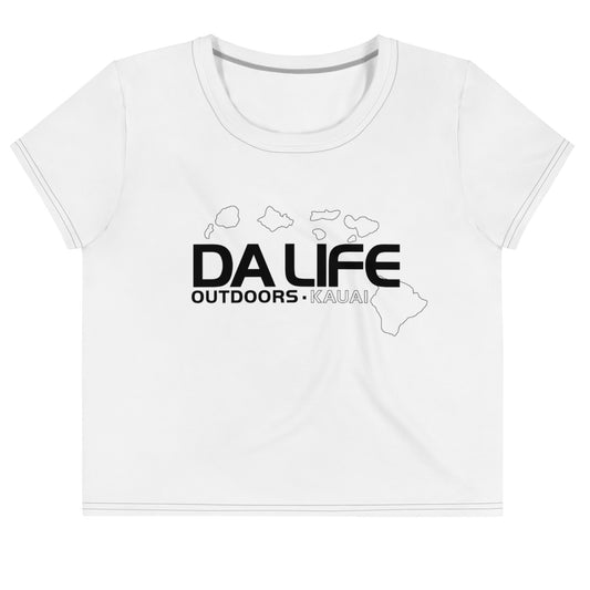Waterfall Rappel Crop Tee