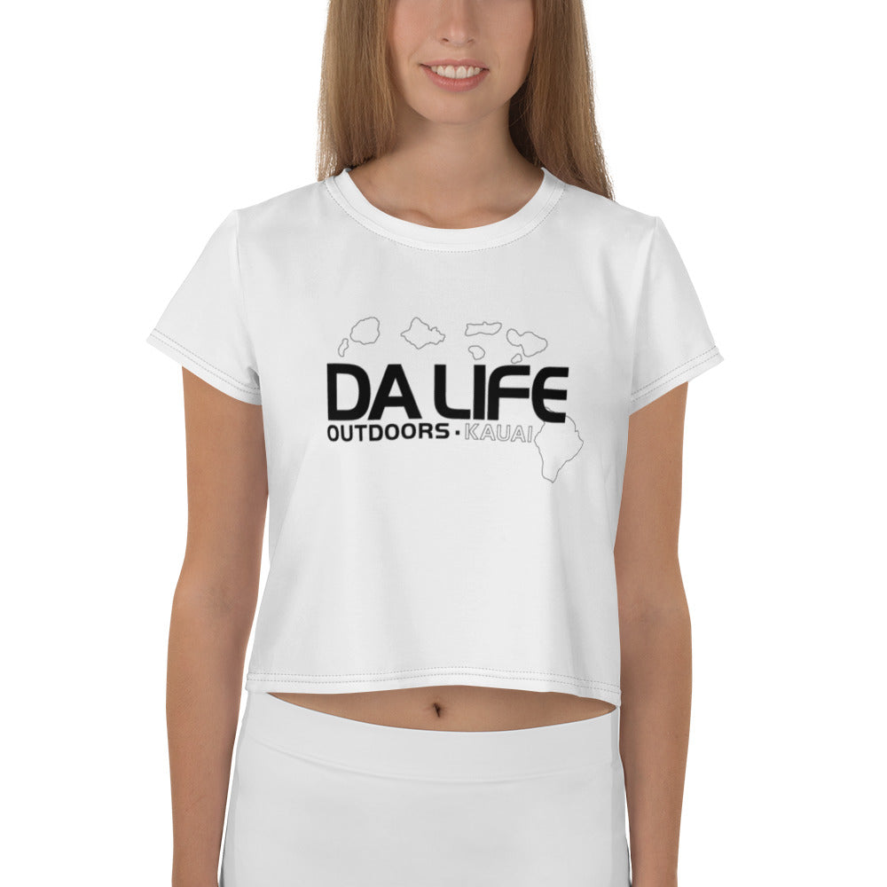 Waterfall Rappel Crop Tee