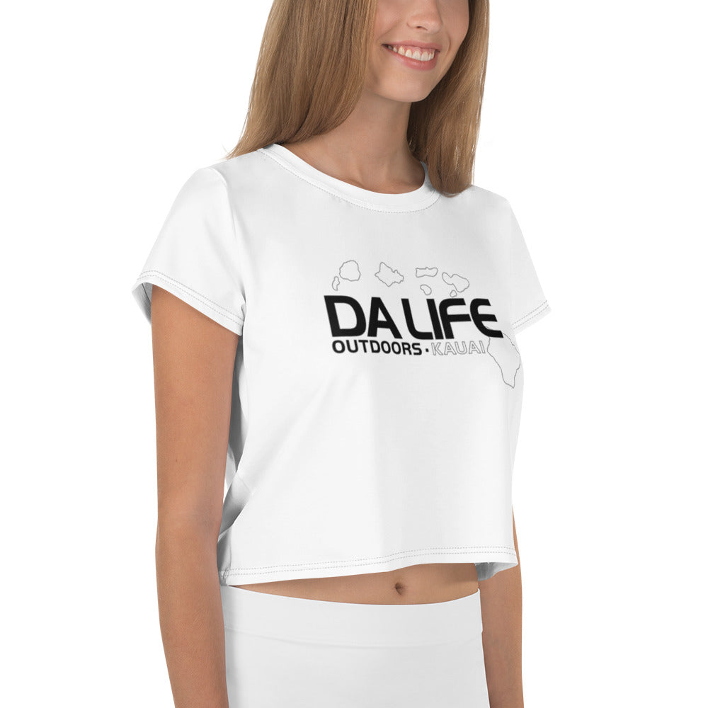 Waterfall Rappel Crop Tee