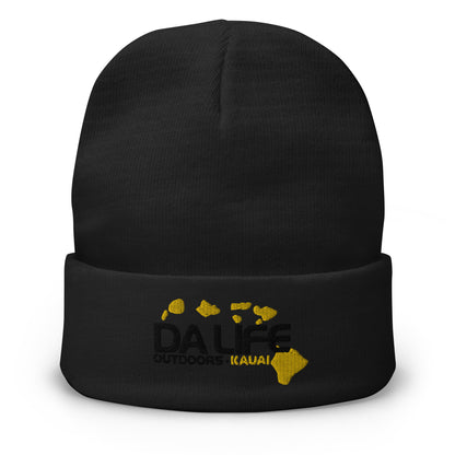 Da Life Outdoors Embroidered Beanie