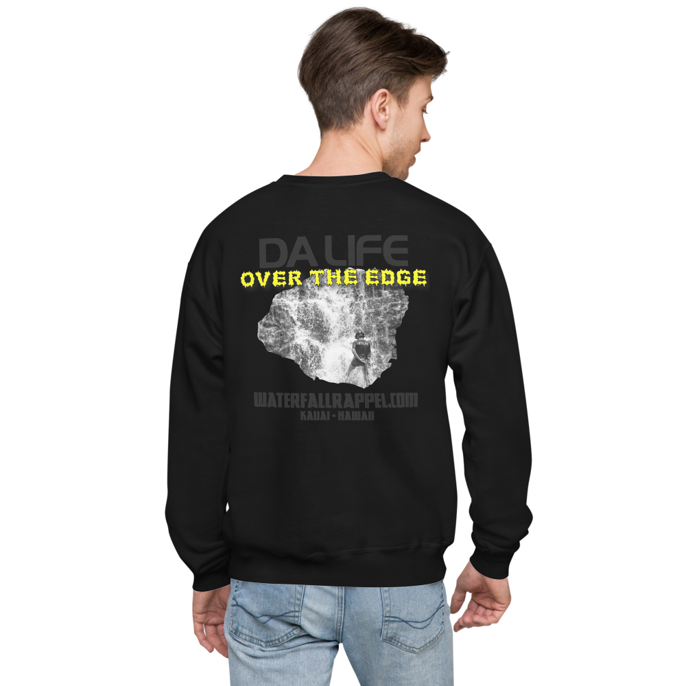 Waterfall Rappel Unisex fleece sweatshirt