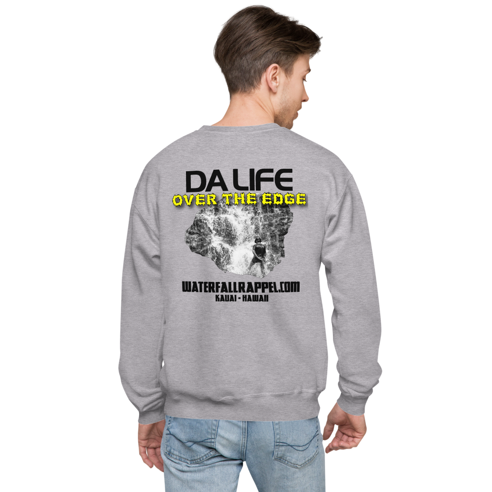 Waterfall Rappel Unisex fleece sweatshirt