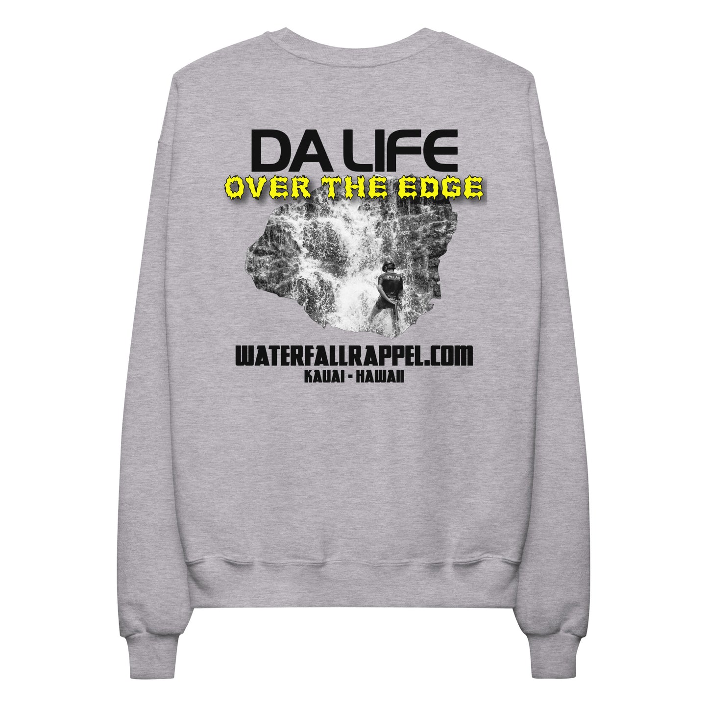 Waterfall Rappel Unisex fleece sweatshirt
