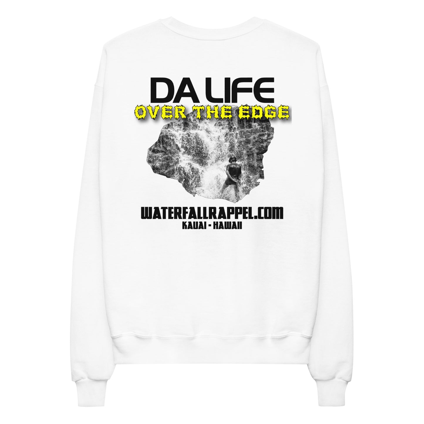 Waterfall Rappel Unisex fleece sweatshirt