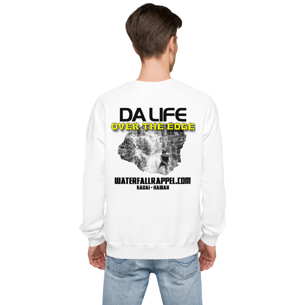 Waterfall Rappel Unisex fleece sweatshirt